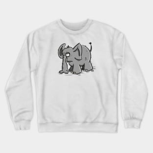 sTUPID ELEPHANT Crewneck Sweatshirt